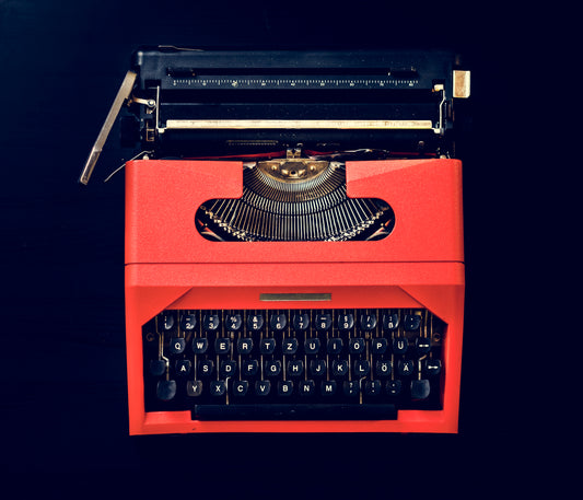 Manually Typed Original Poem